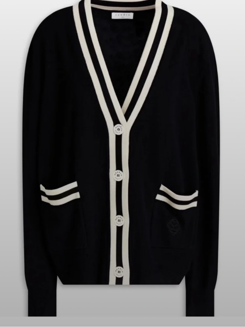 Sandro Paris LILIANE cardigan wool